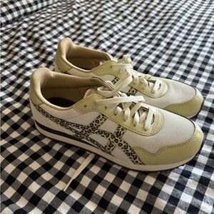 Leopard Accent Sneakers